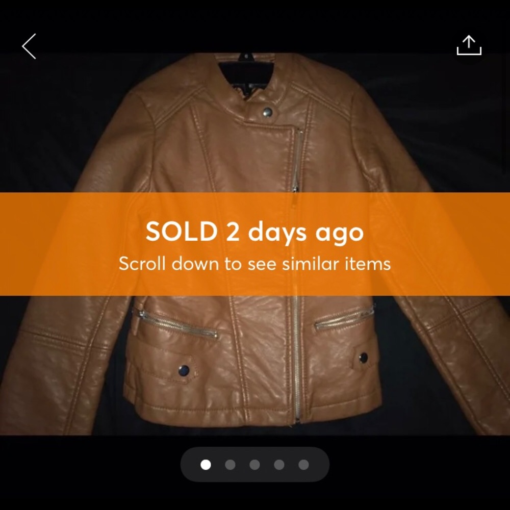 Charlotte Russe Moto Jacket